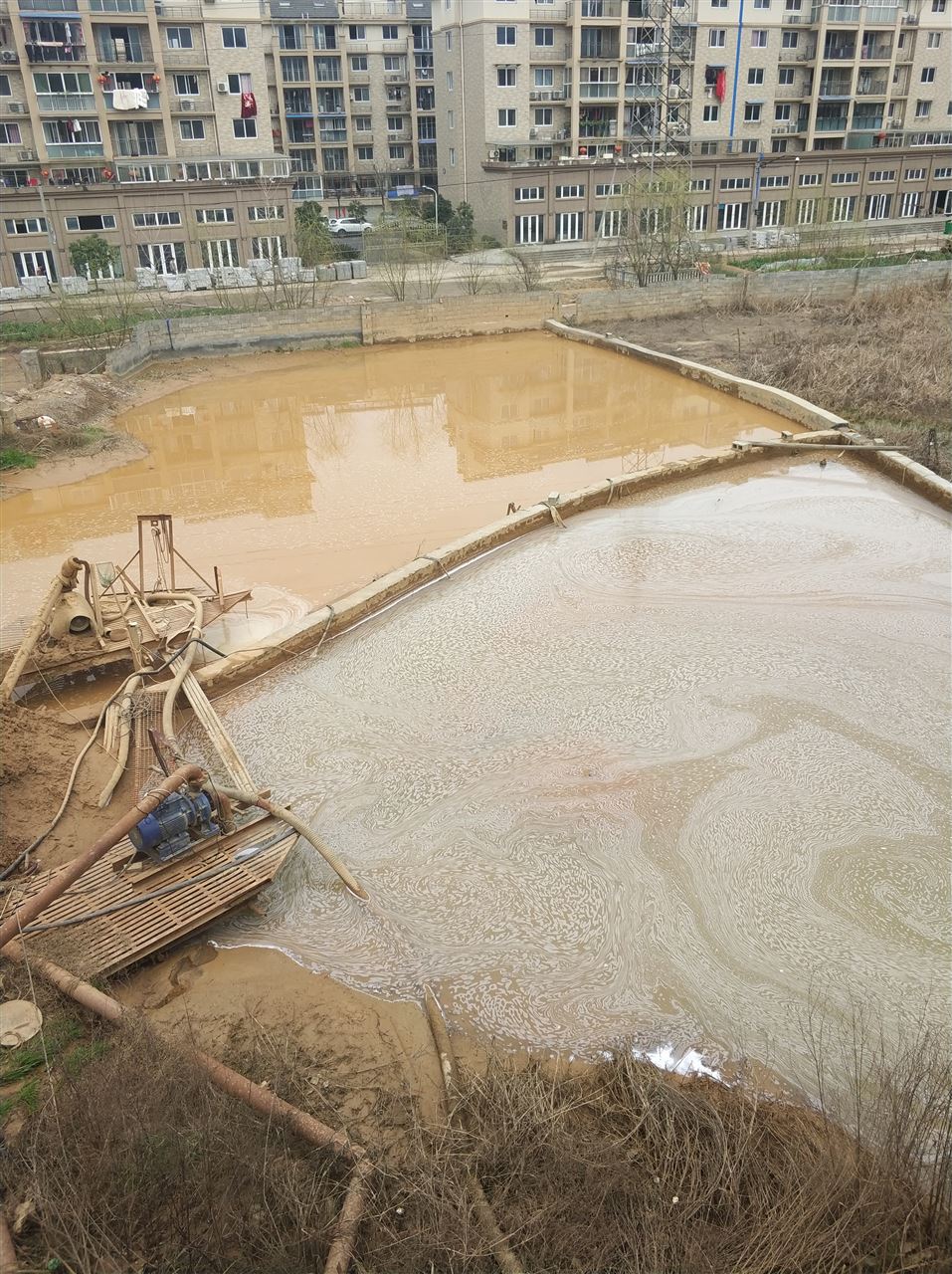 金平沉淀池淤泥清理-厂区废水池淤泥清淤