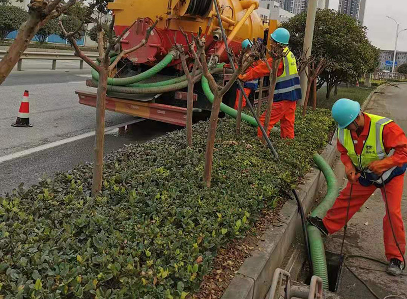 金平市政管道清淤